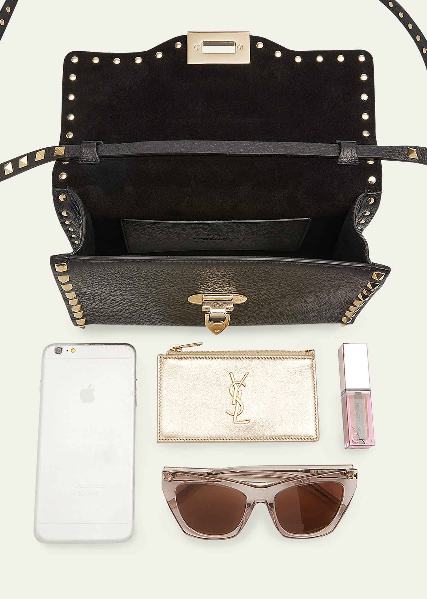 Rockstud Medium Shoulder Bag - 7