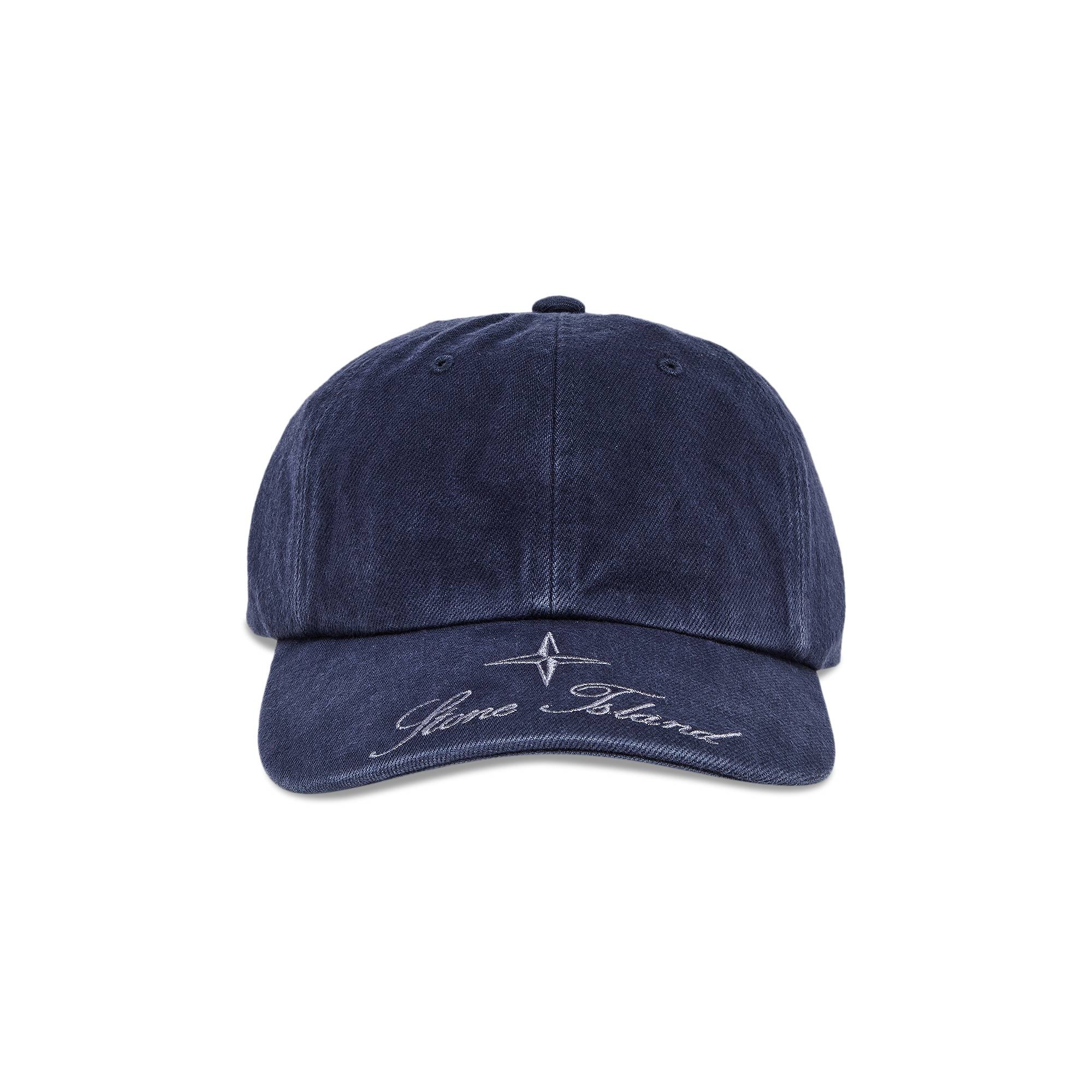 Supreme x Stone Island Denim 6-Panel 'Navy'