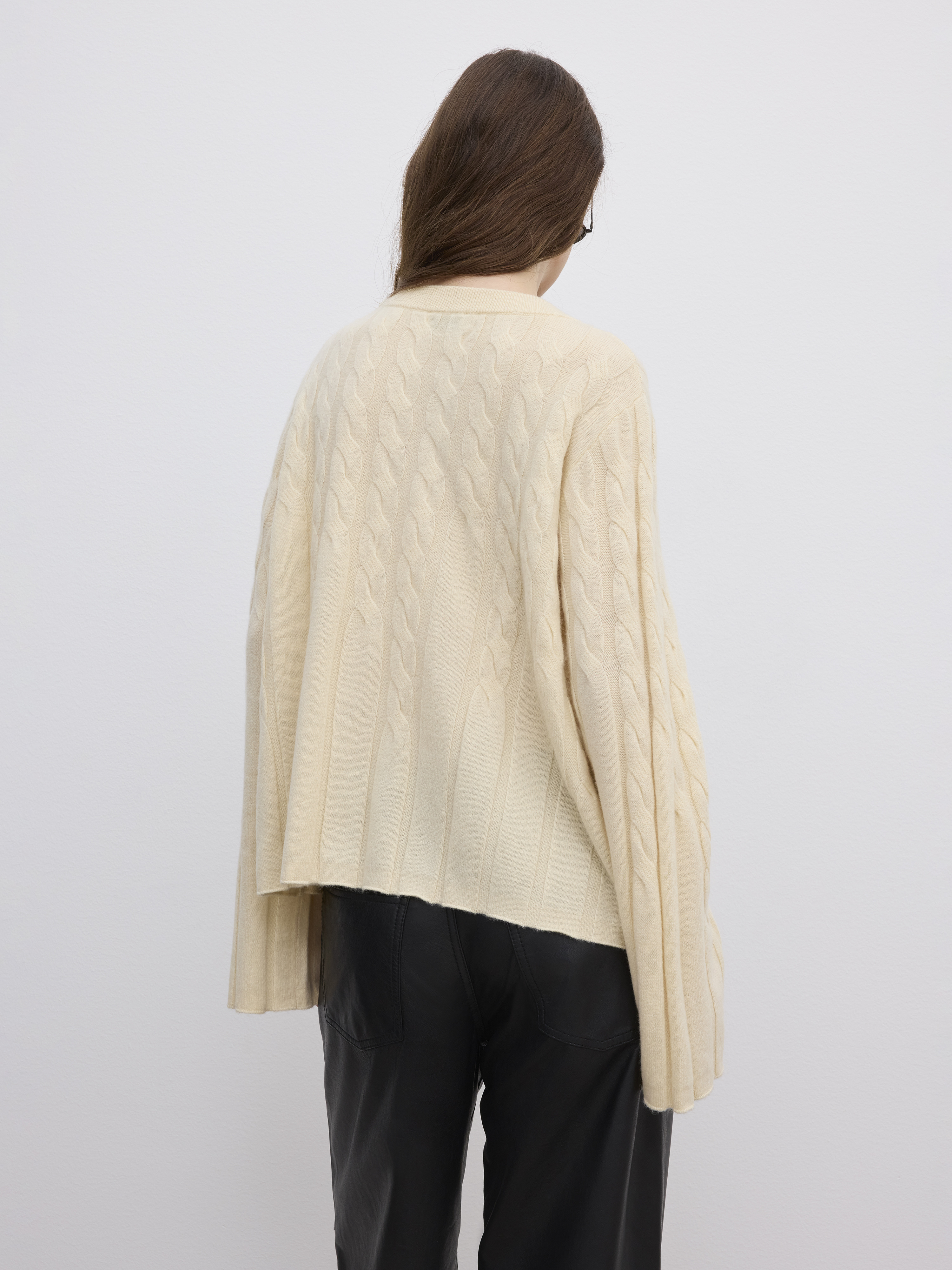 Faded Cable Knit - 4