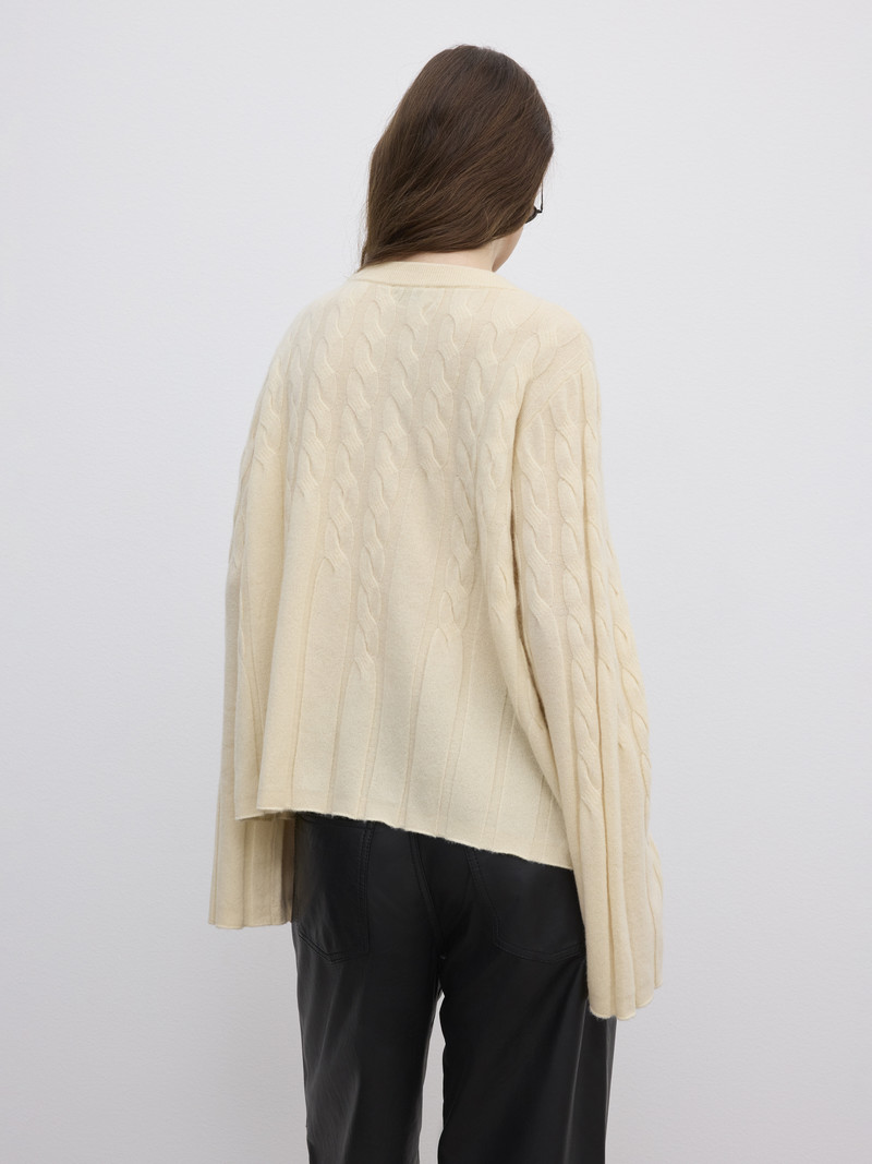 Faded Cable Knit 4