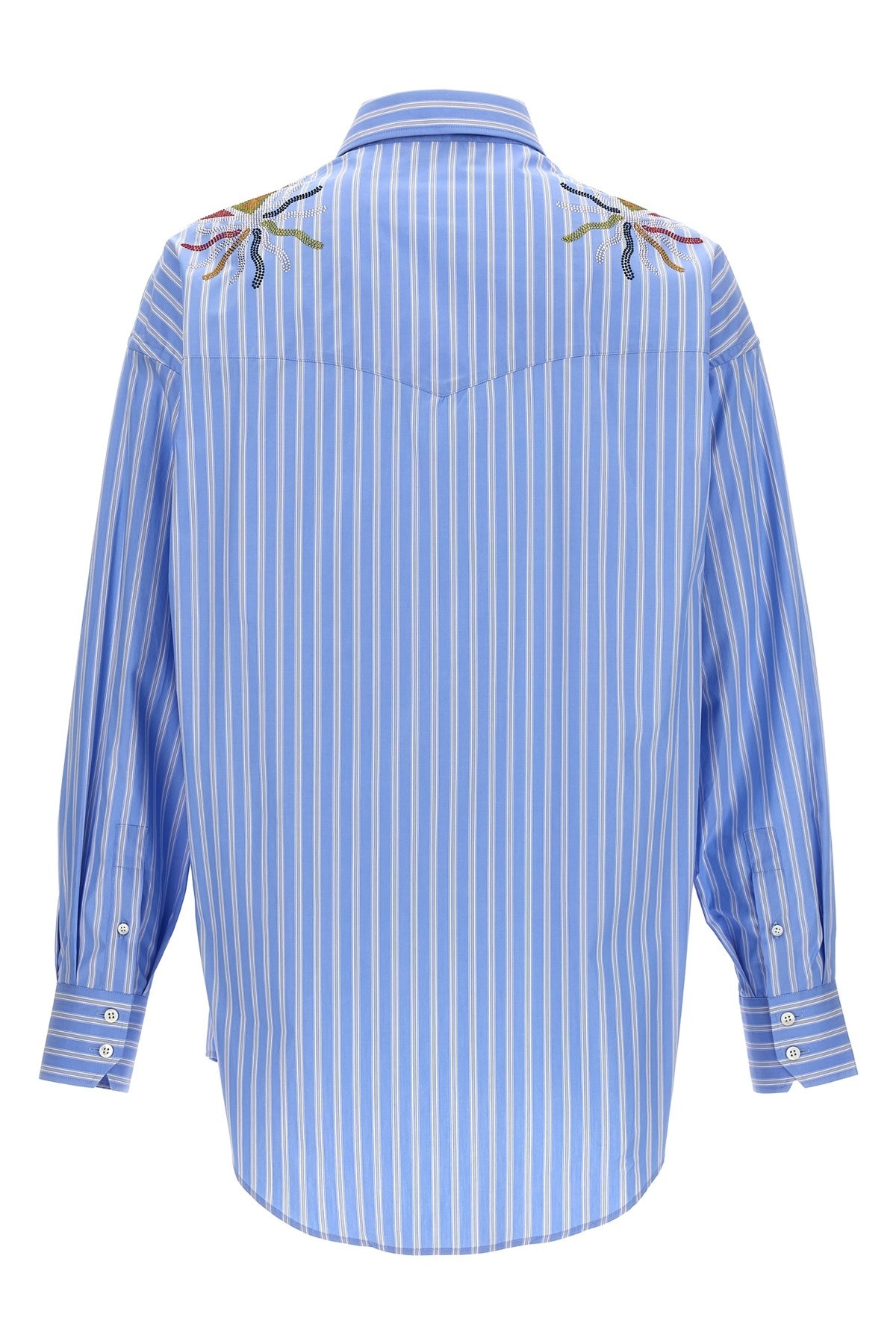 'Rhinestoned Stardust Stripe' shirt - 2
