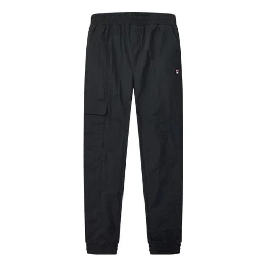 FILA Logo Side Woven Sports Pants Blue F11M028823F-NV - 1
