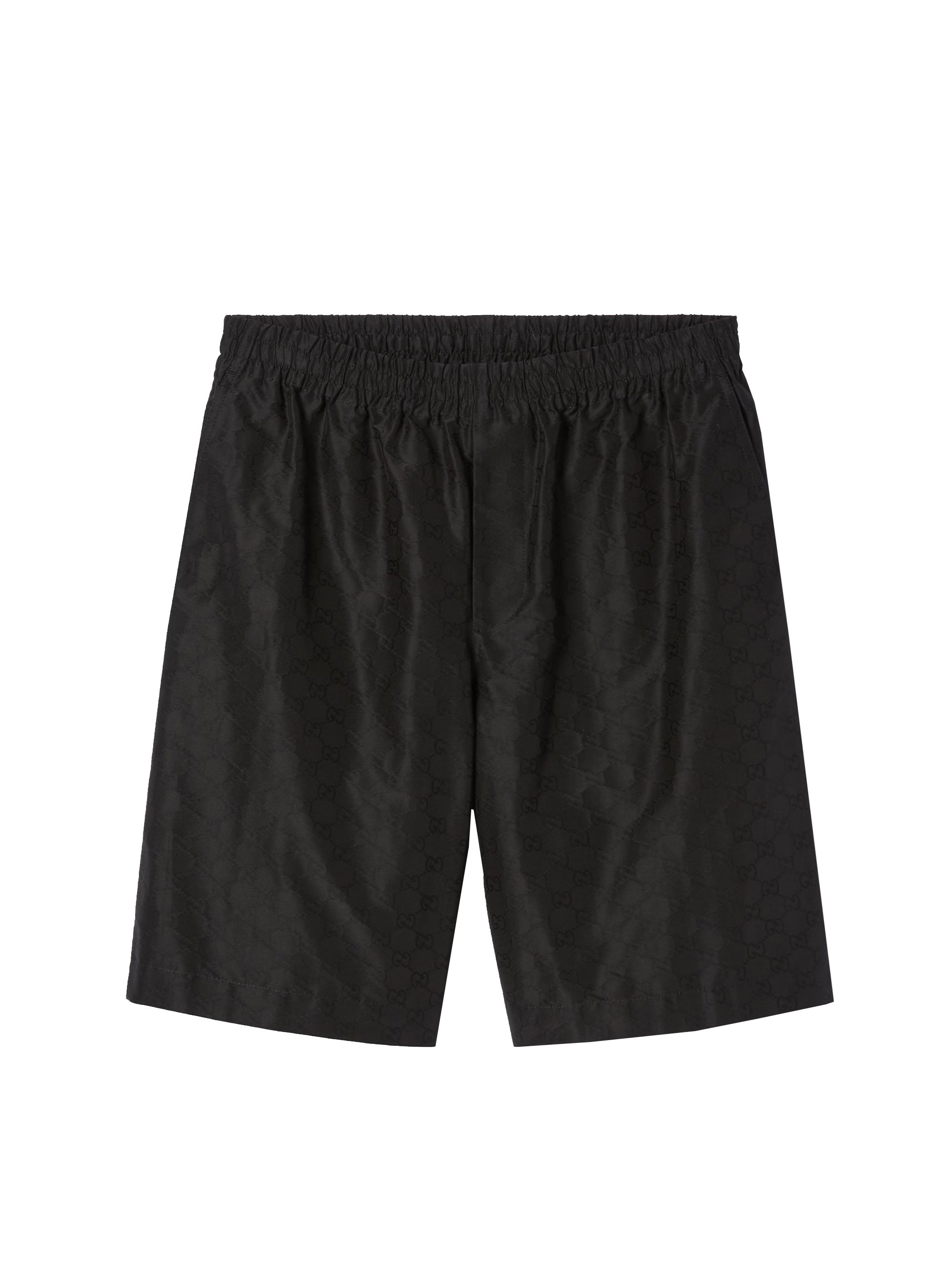 GG Faille Cotton-Silk Bermuda Shorts - 1