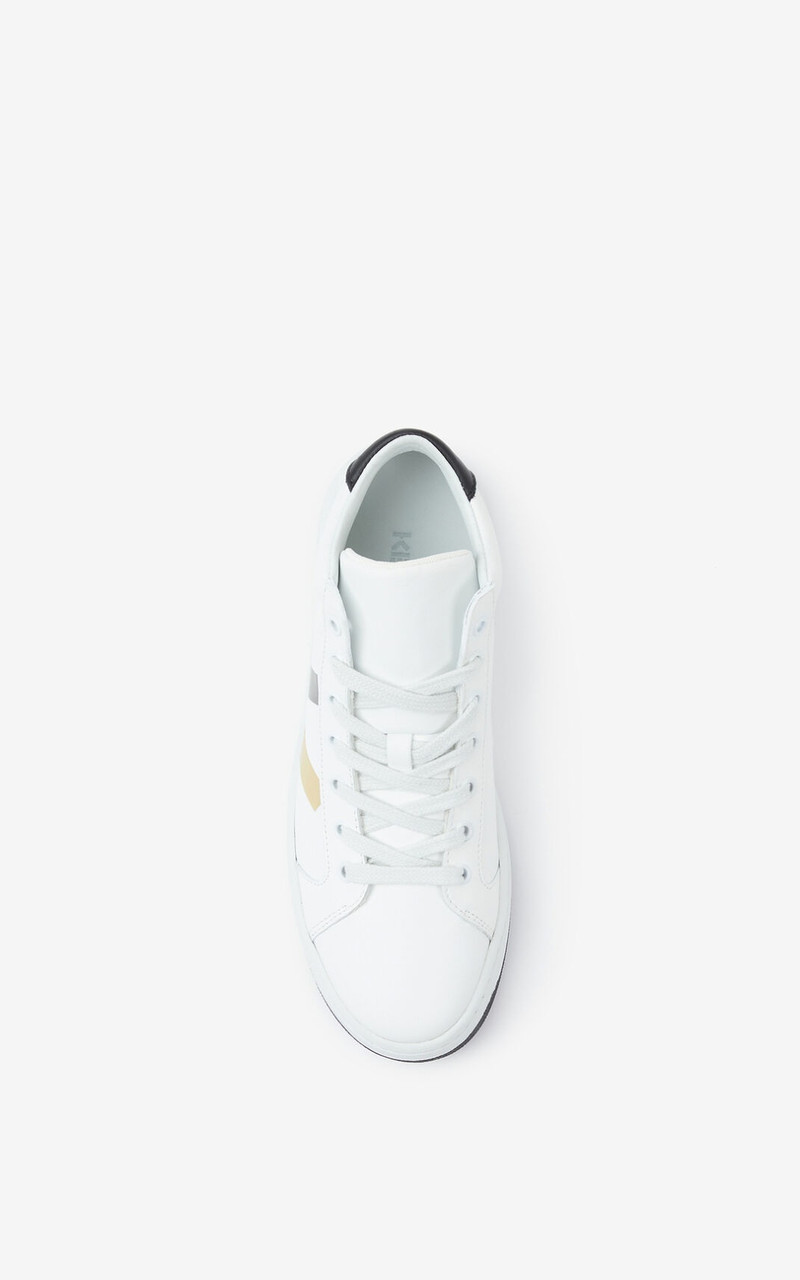 KENZO Kourt high-top leather trainers 4