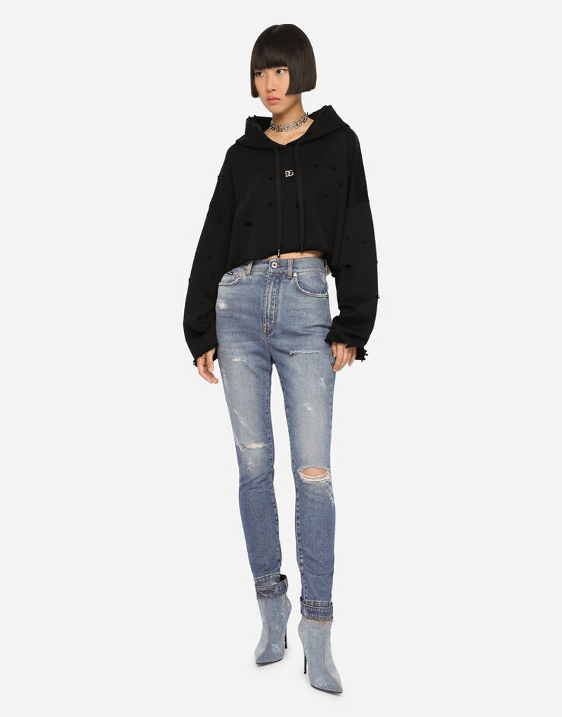 Grace jeans with ripped details 2