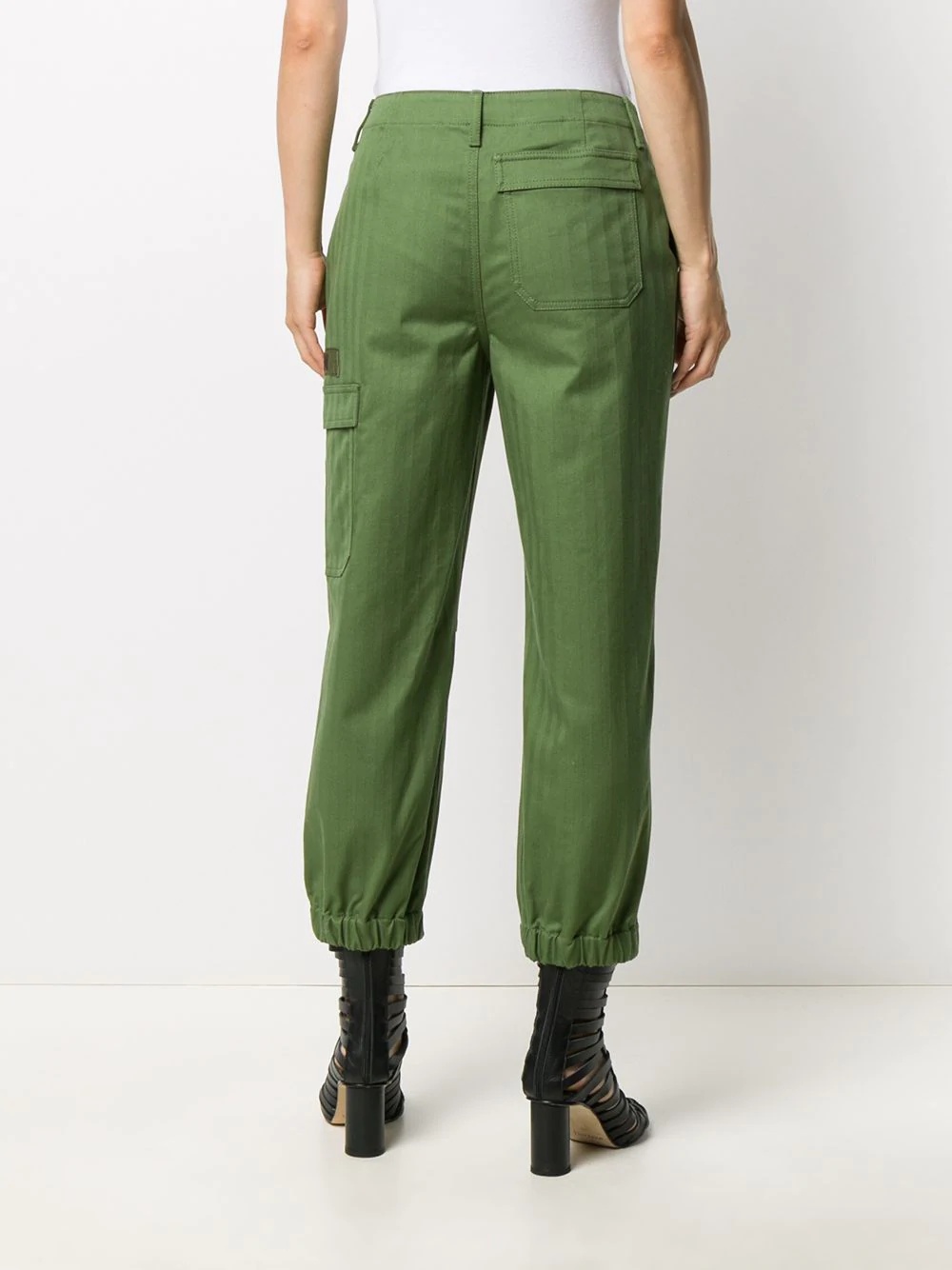 tapered cargo trousers - 4