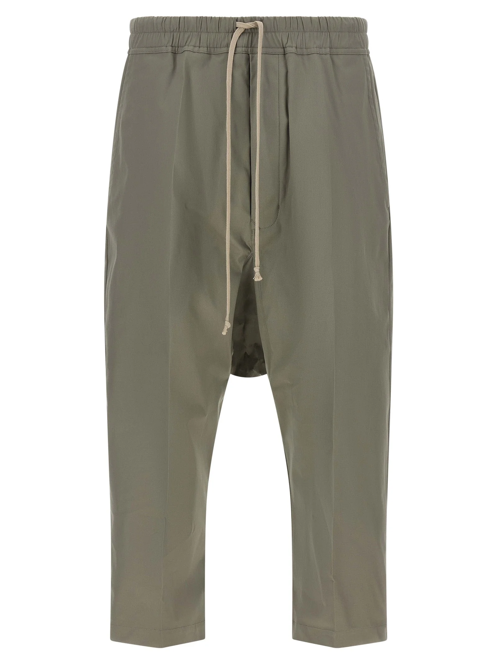 Rick Owens Men 'Drawstring Cropped' Pants - 1