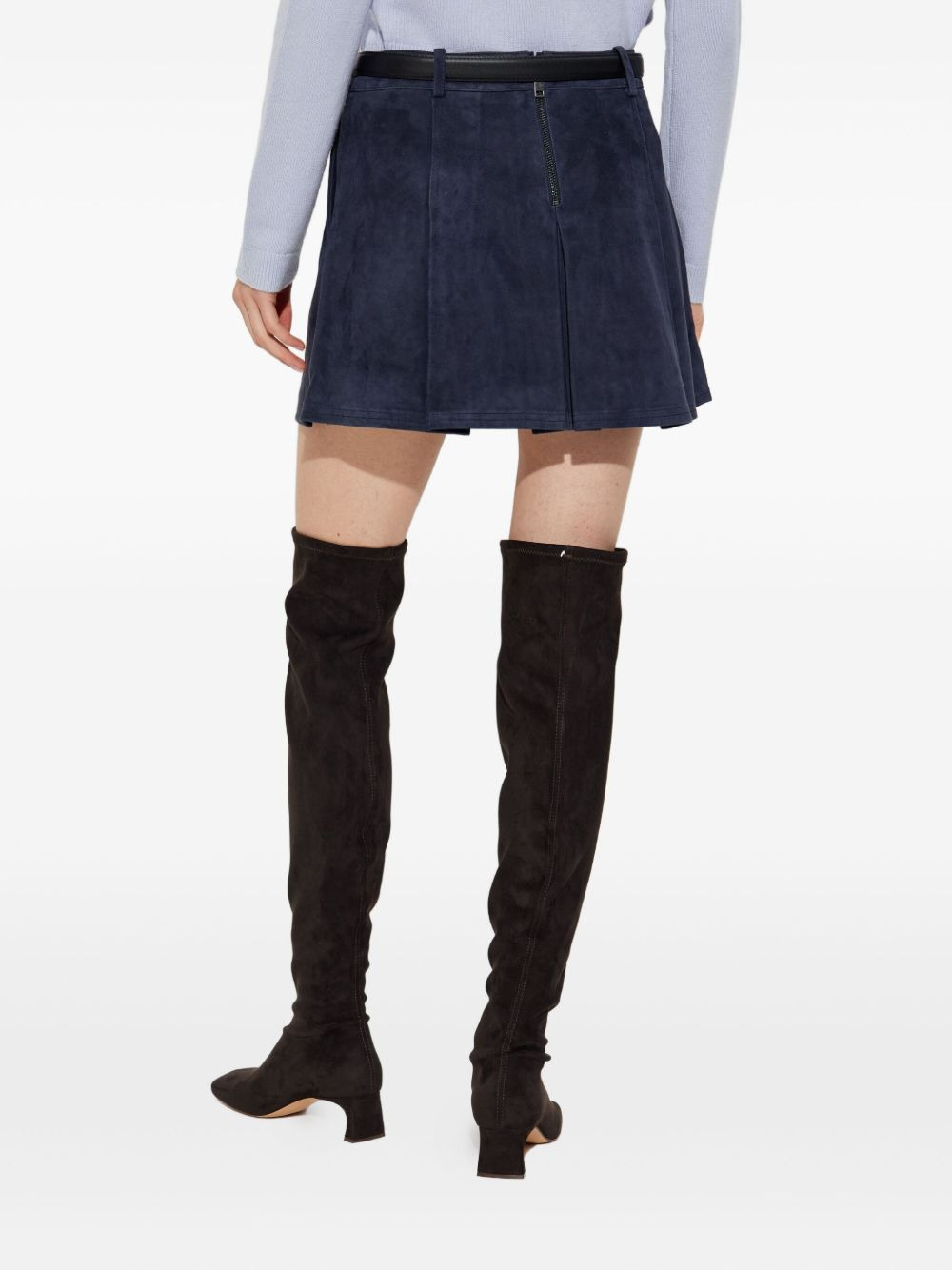 pleated mini skirt - 4