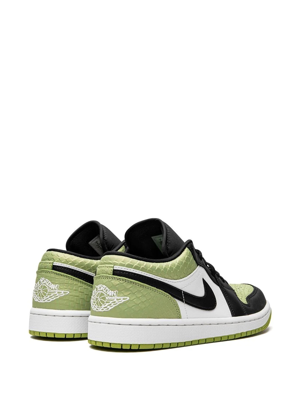 Air Jordan 1 Low SE "Vivid Green Snakeskin" sneakers - 3