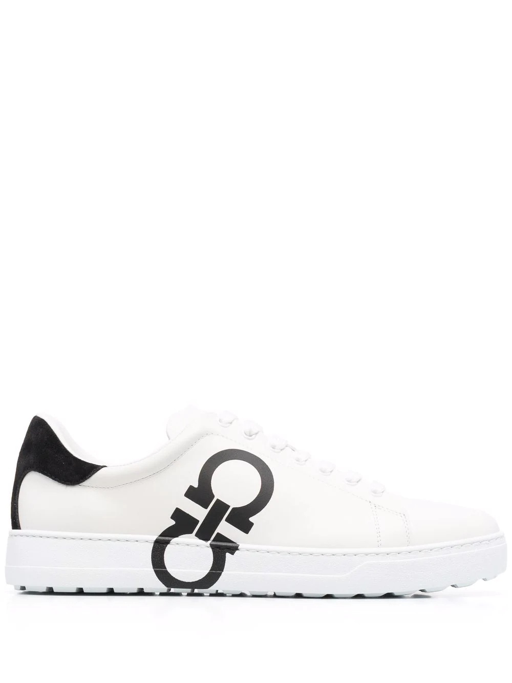 Gancini lace-up sneakers - 1