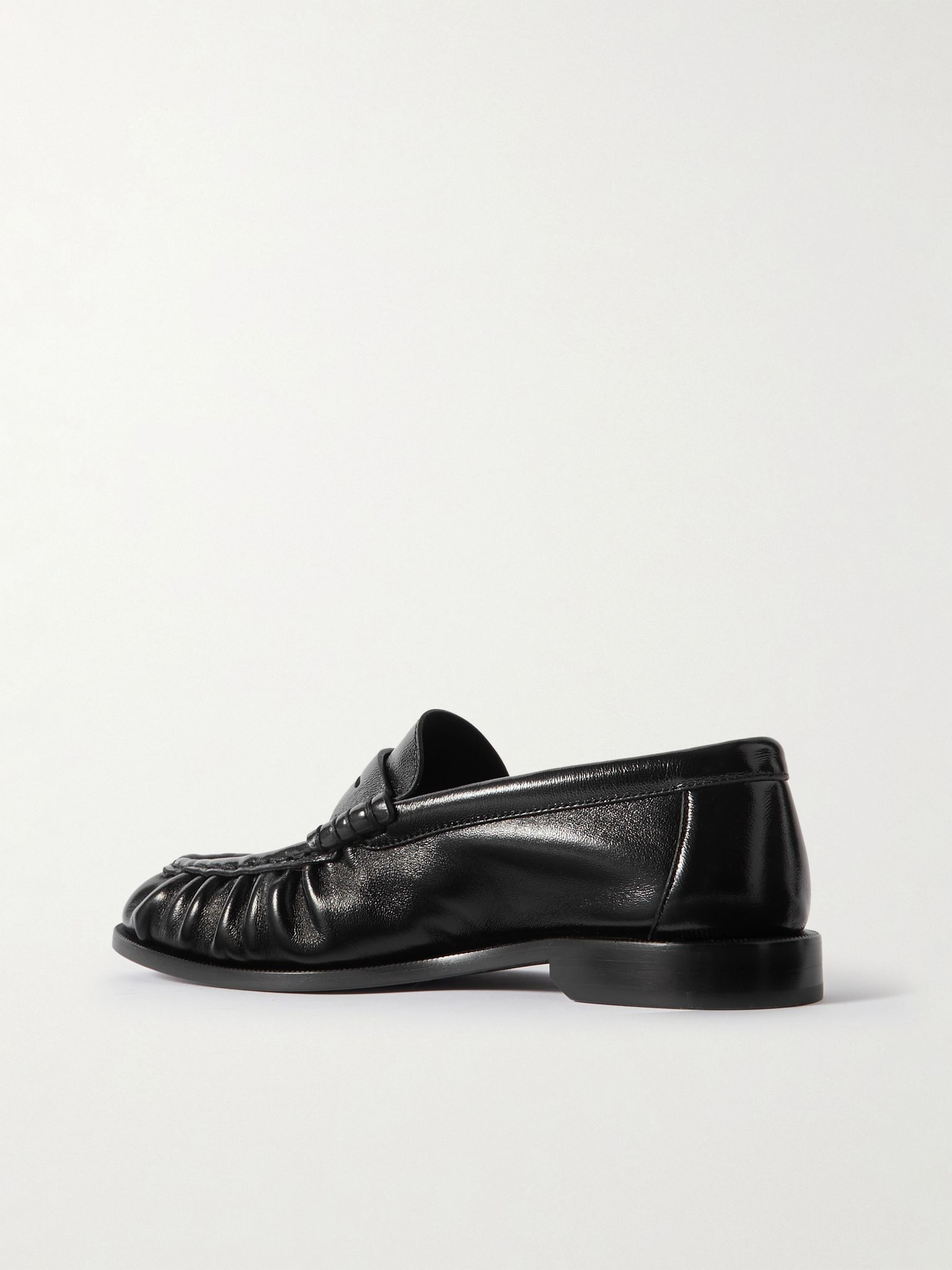 Le Loafer leather loafers Black - 3