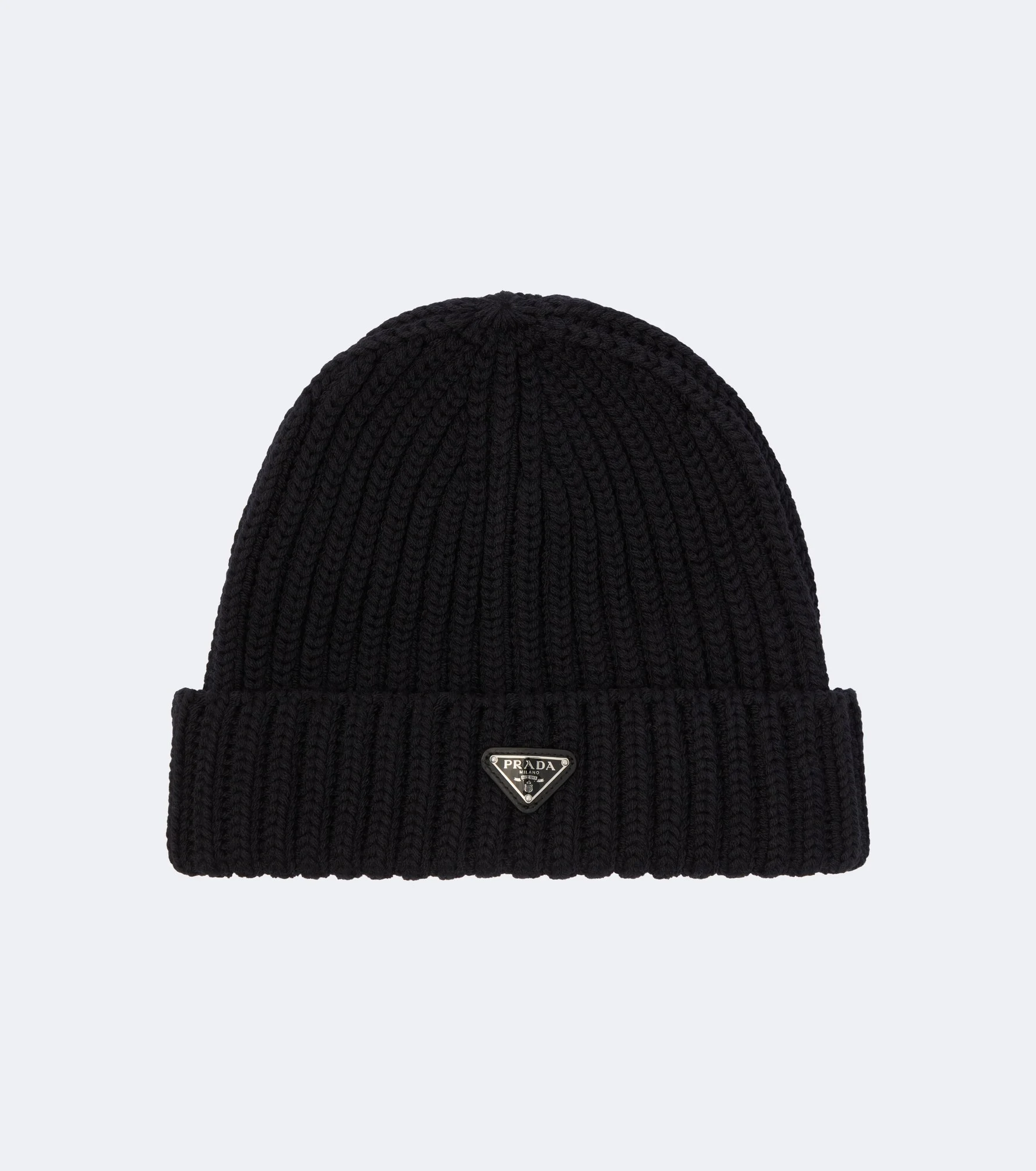 Logo virgin wool beanie - 1