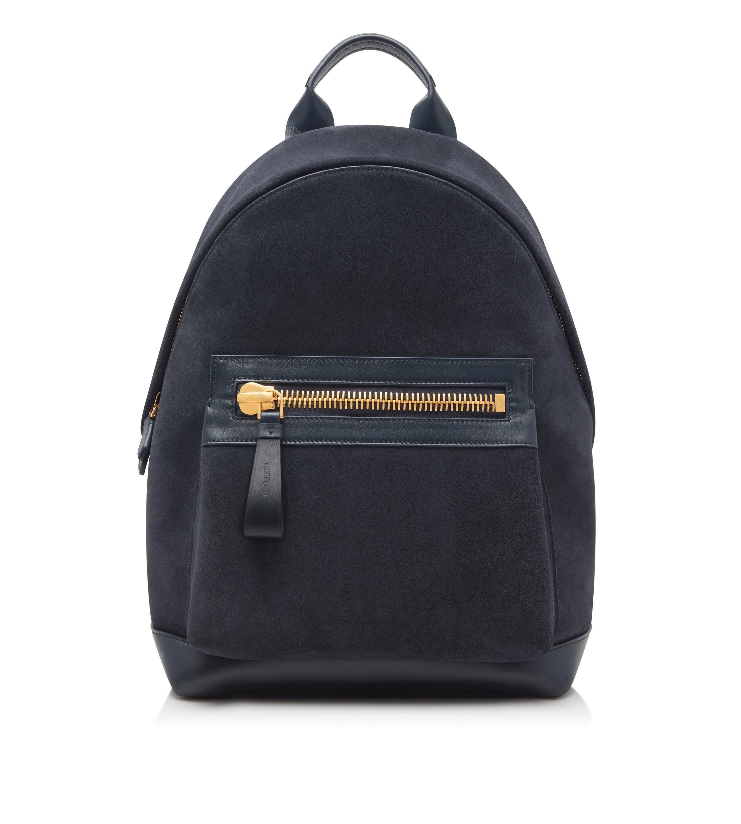 SUEDE BUCKLEY BACKPACK - 1