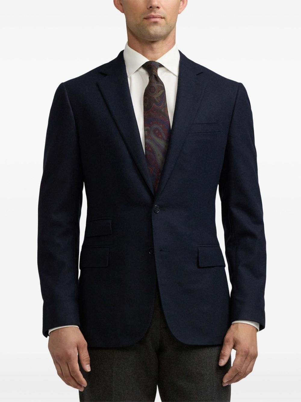 wool blazer - 3