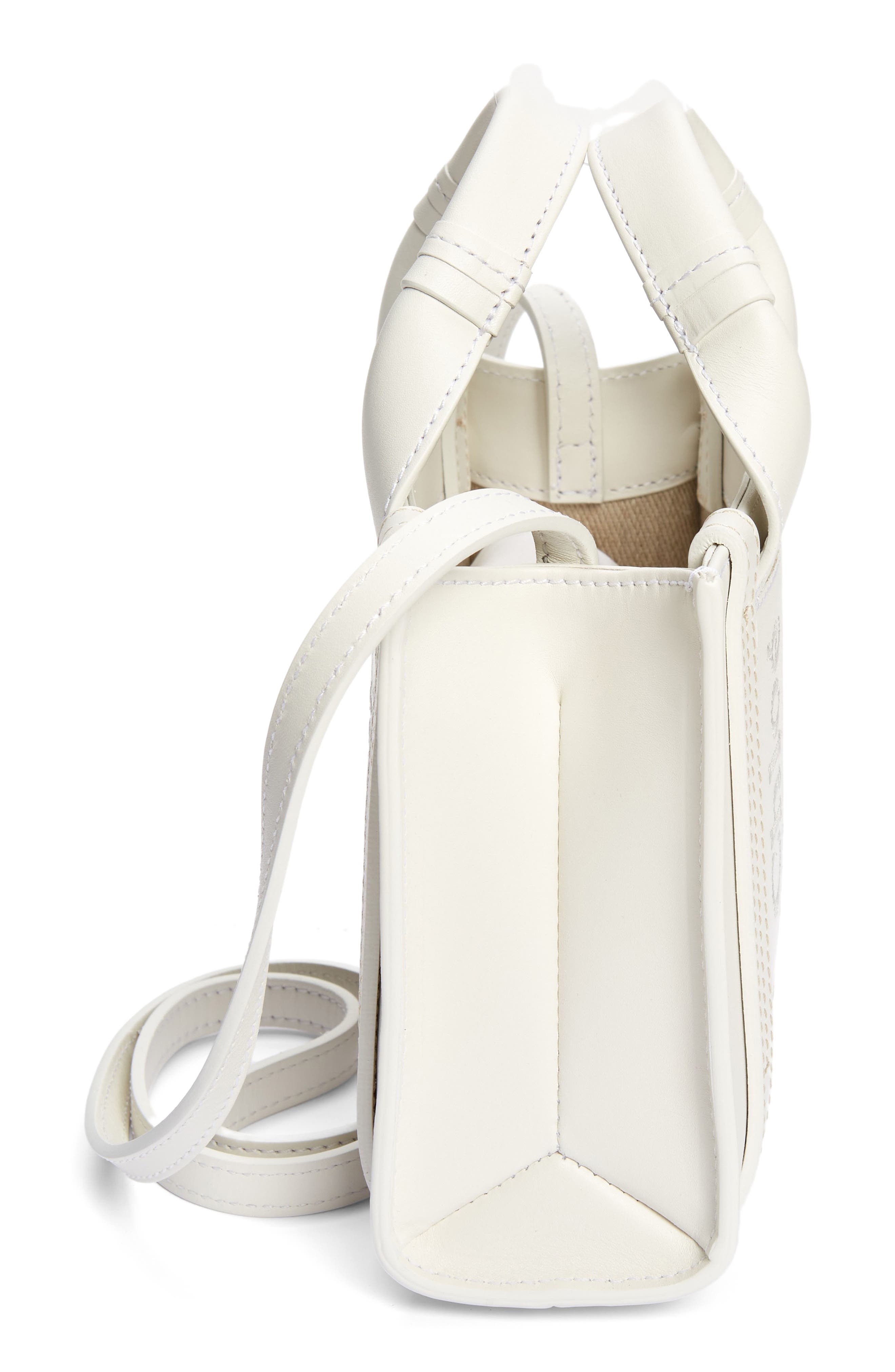 Mini Woody Leather Tote - 6
