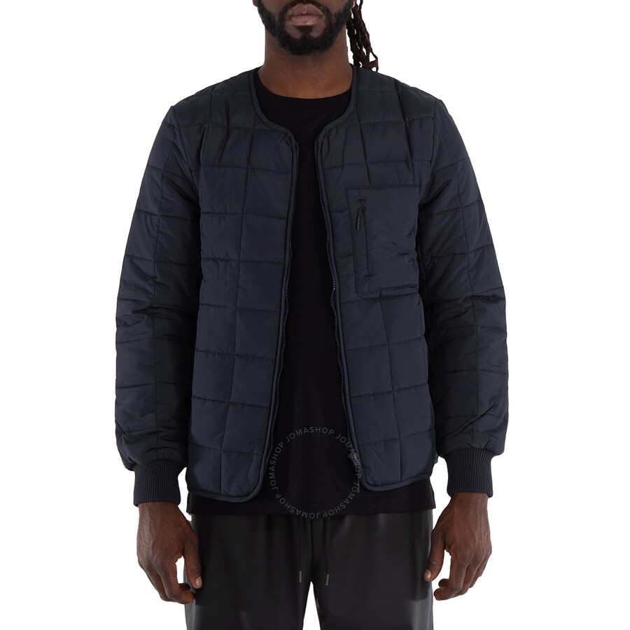 Rains Navy Water-Repellent Quilted Liner Jacket - 2