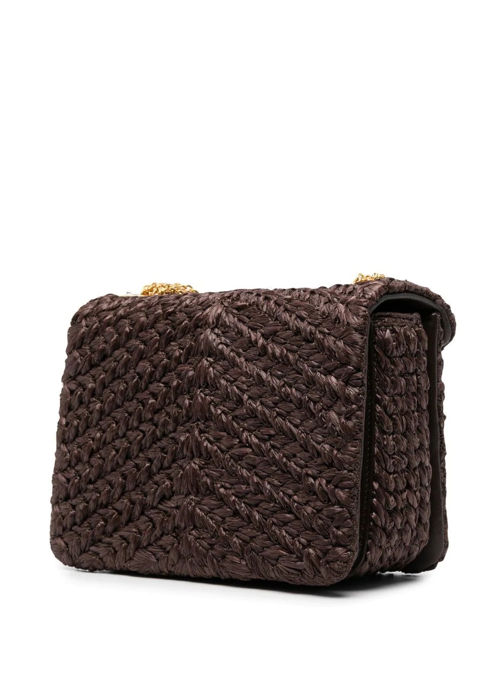One Stud woven shoulder bag - 3