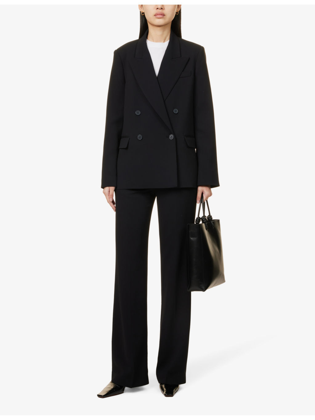 Morissey straight-leg high-rise stretch-woven trousers - 2
