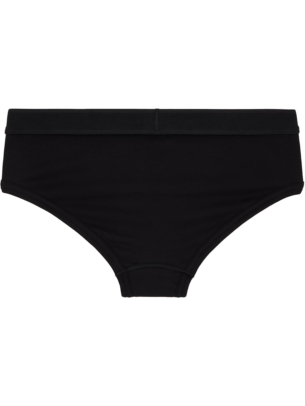 Two-Pack Black & Gray Cotton Briefs - 5