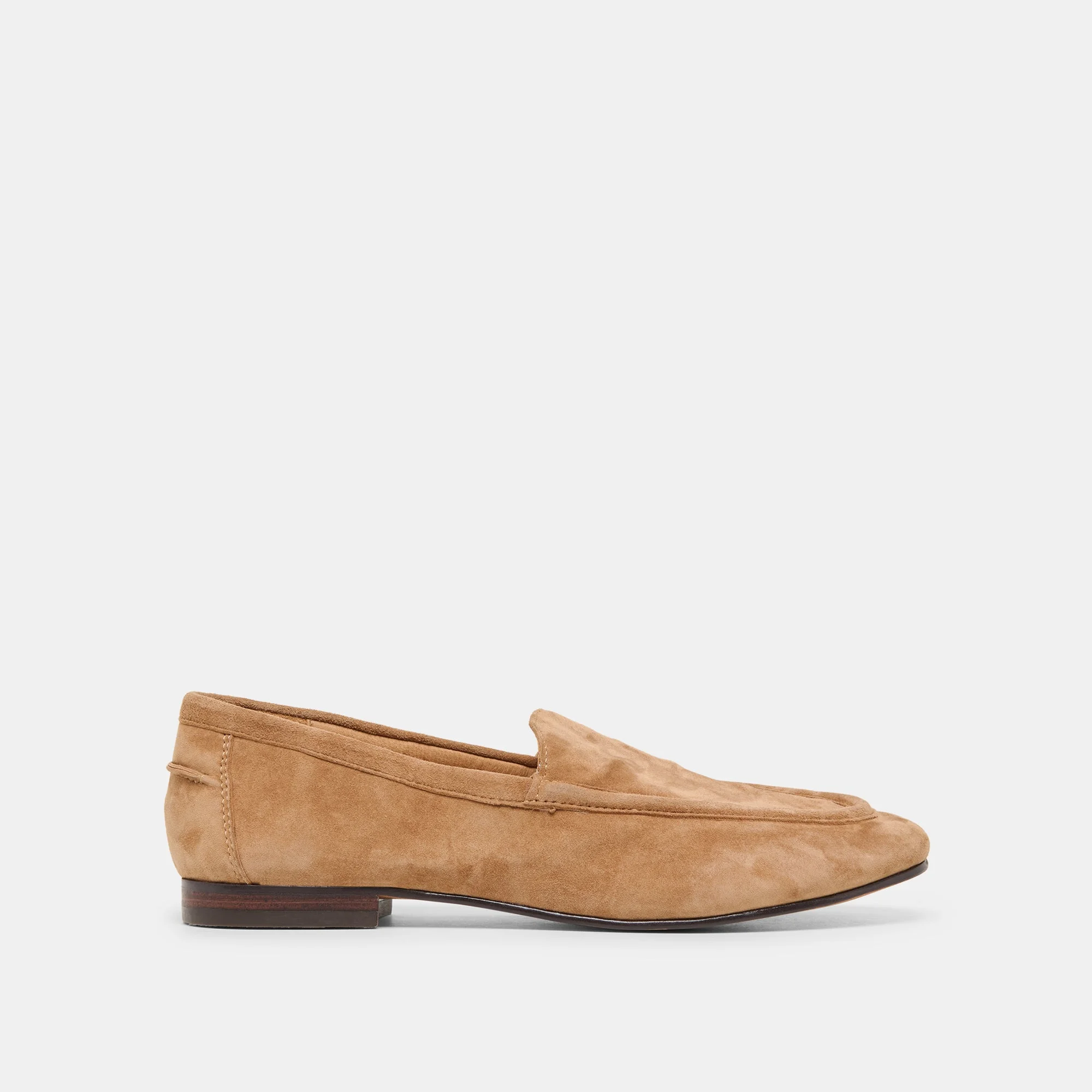 MATTIE LOAFERS CAMEL SUEDE - 1