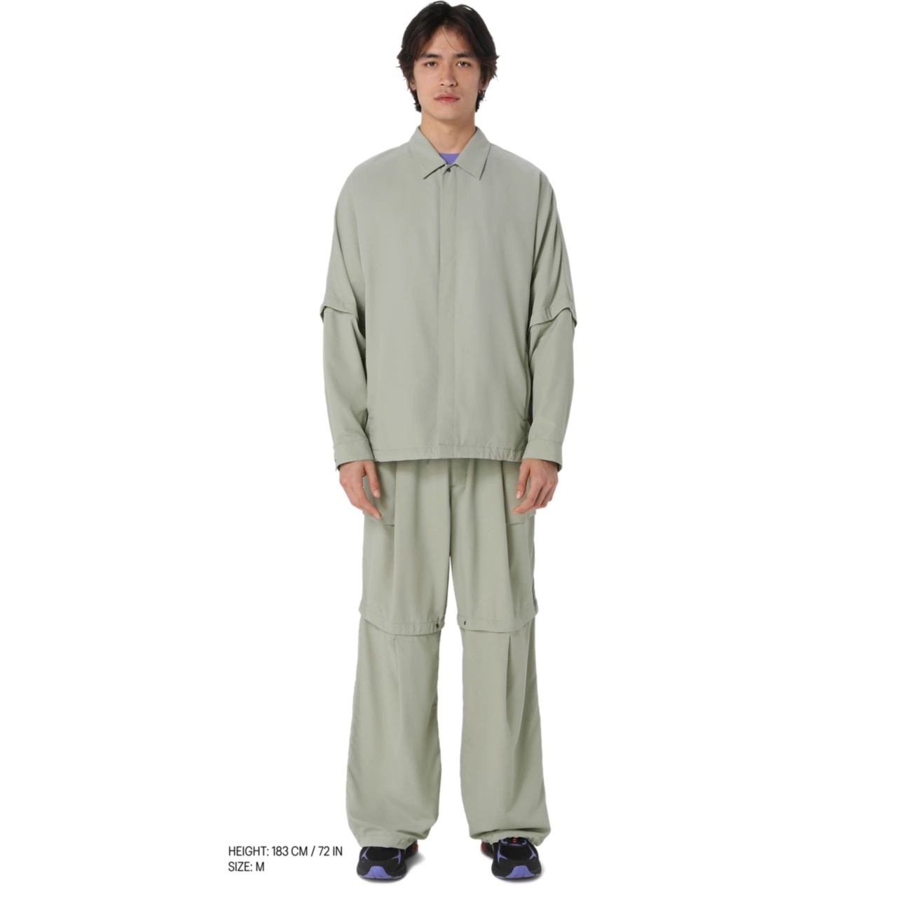 DETACHABLE SHIRT JACKET - 8