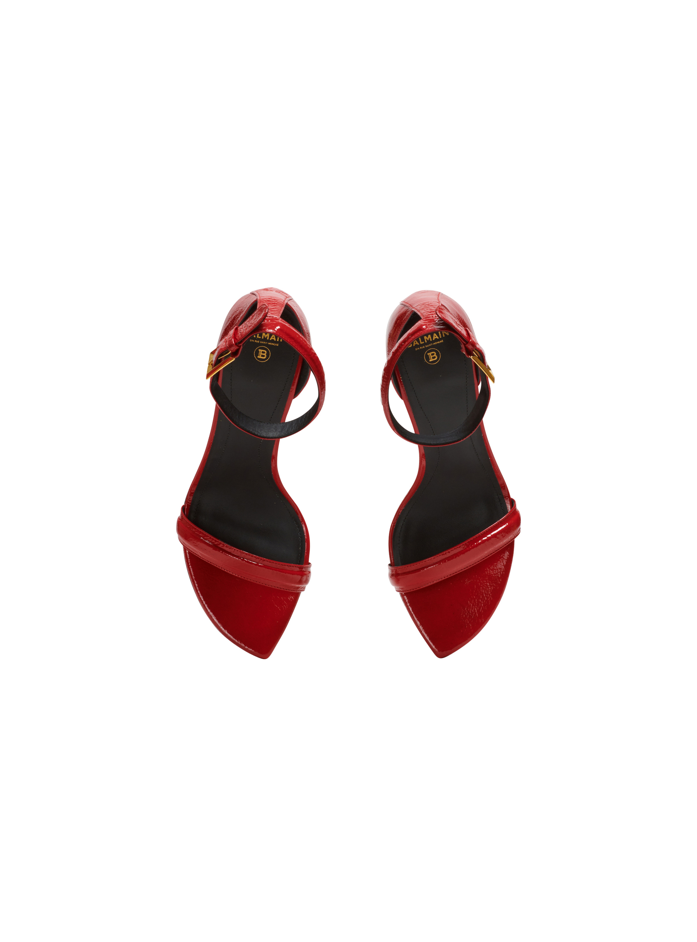 Moneta patent leather sandals - 3