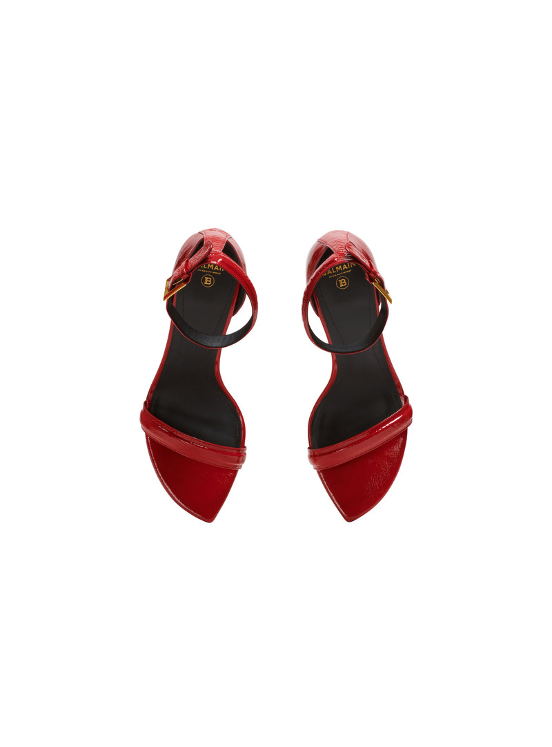 Moneta patent leather sandals 3