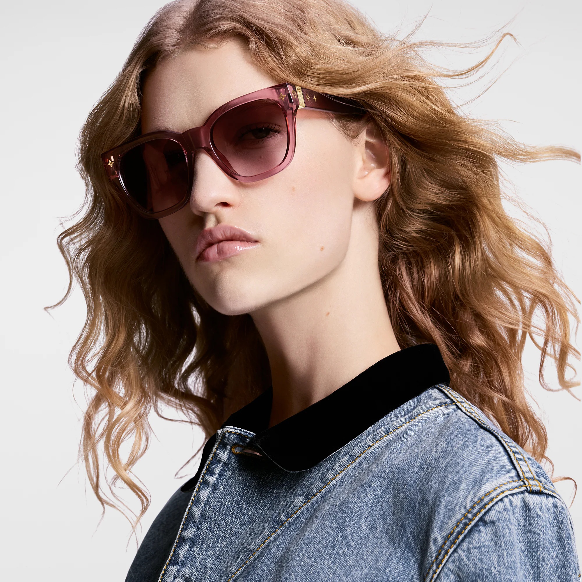 My Monogram Crystal Square Sunglasses - 5