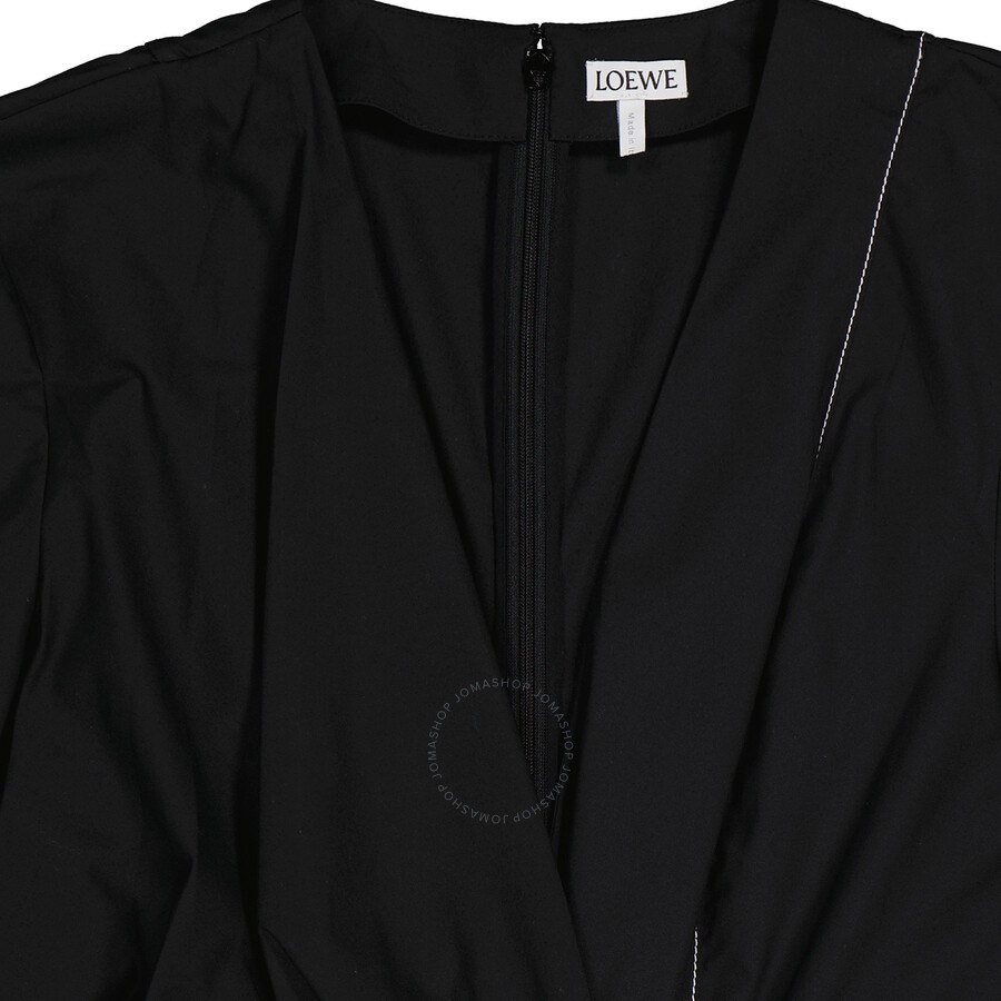 Loewe Black Knot Front Dress - 8