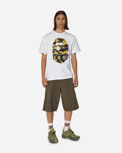A BATHING APE® One Point Loose Fit Chino Shorts Charcoal outlook