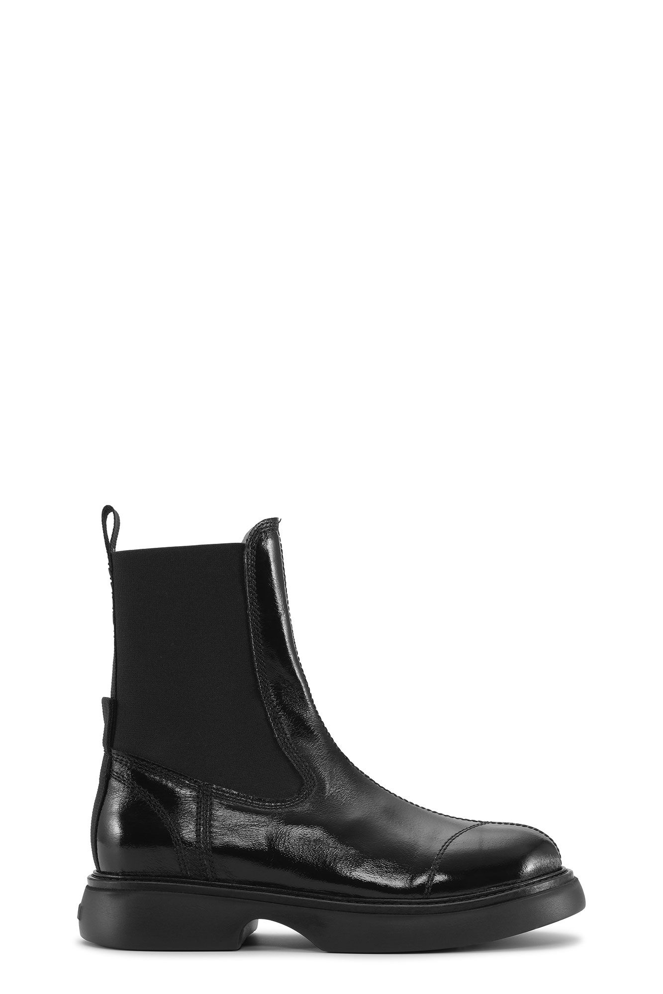 BLACK EVERYDAY MID CHELSEA BOOTS - 1