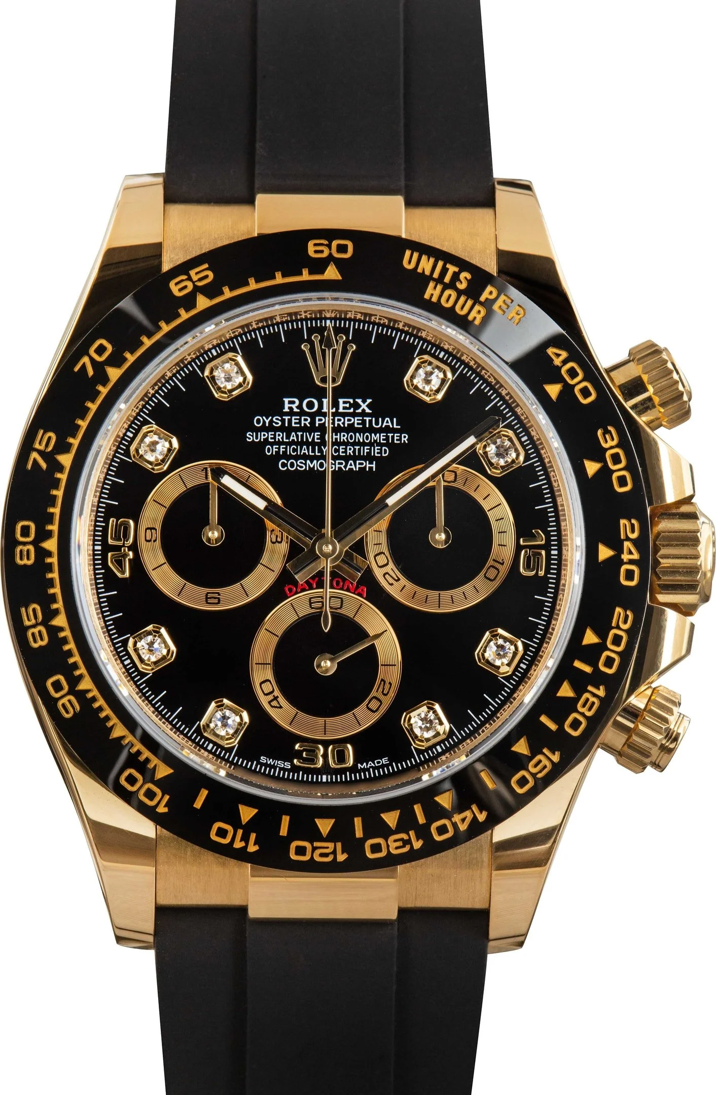 Rolex Daytona Ref 116518 Black Diamond Dial - 1
