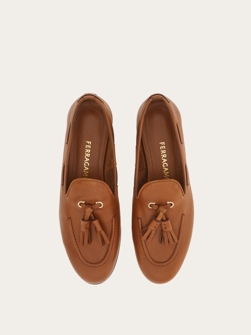 FERRAGAMO Loafer with tassel detail outlook