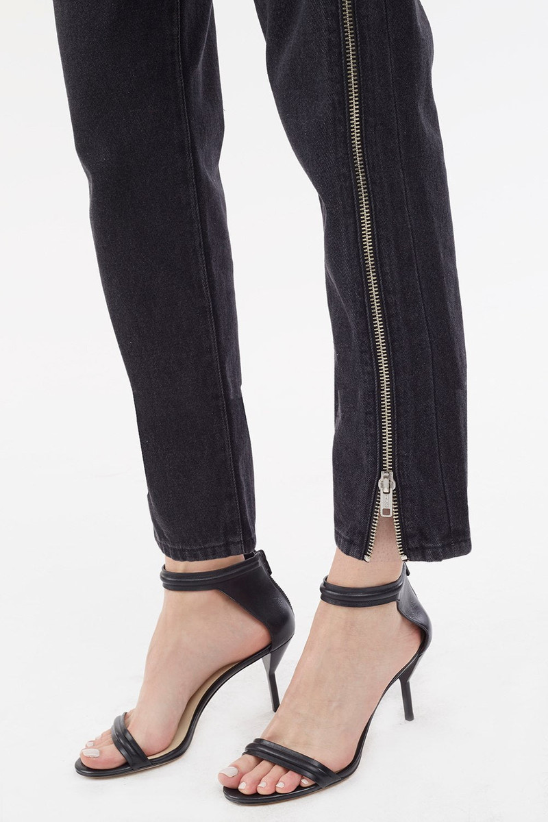 Zippered Denim Pant 4