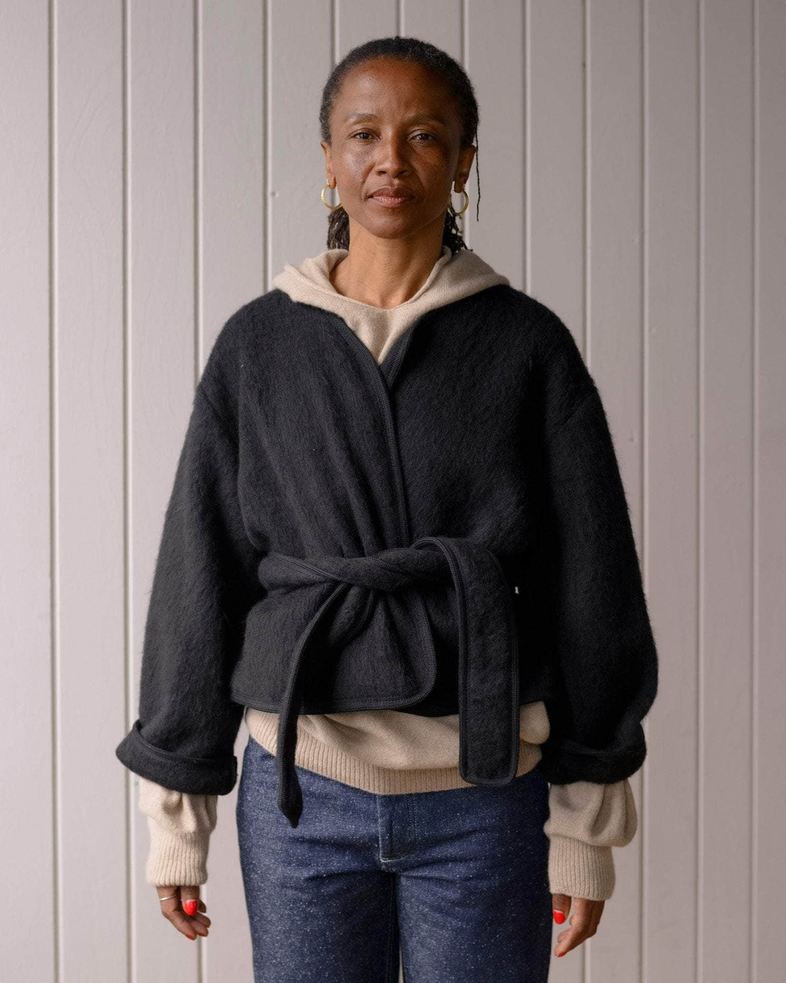 Capas Jacket - Brushed Wool - 4