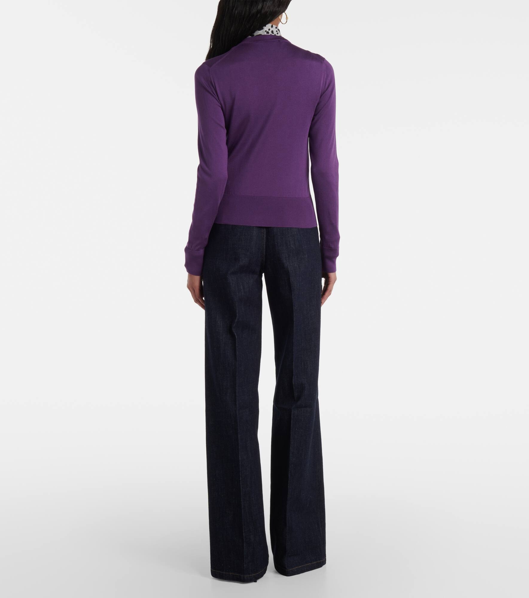 Silk cardigan - 3