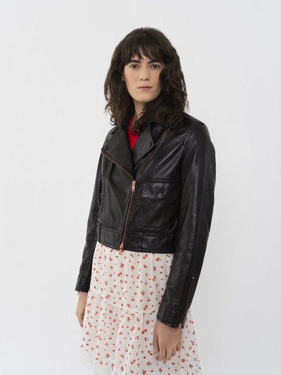 See by Chloé CROPPED LEATHER JACKET outlook