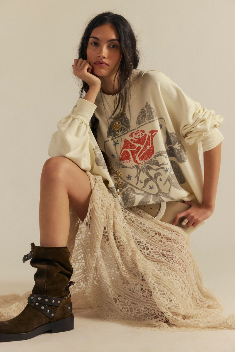 We The Free Palm Spring Turtleneck Graphic Pullover 4
