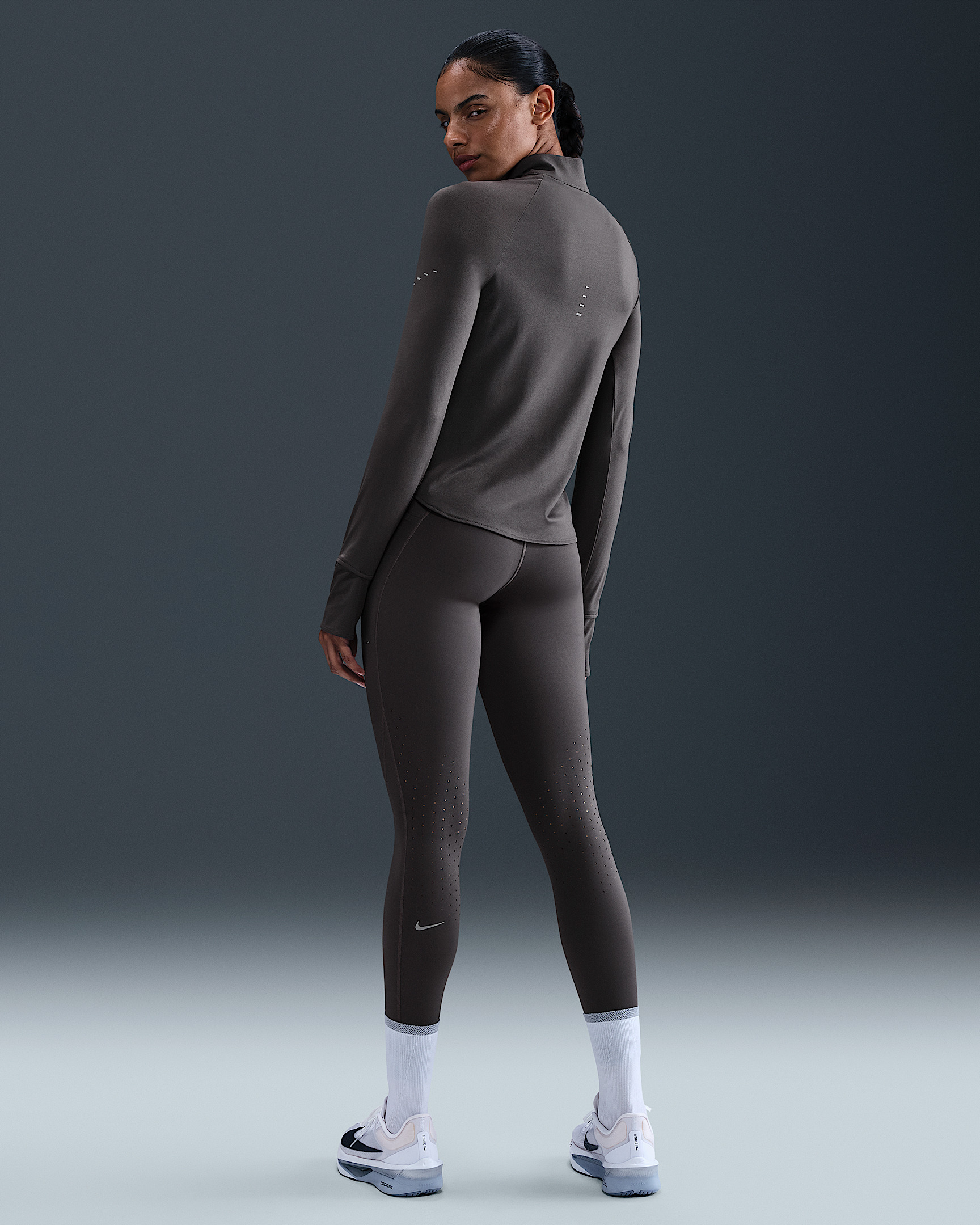 Nike Swift Women's Dri-FIT UV 1/4-Zip Running Top - 5