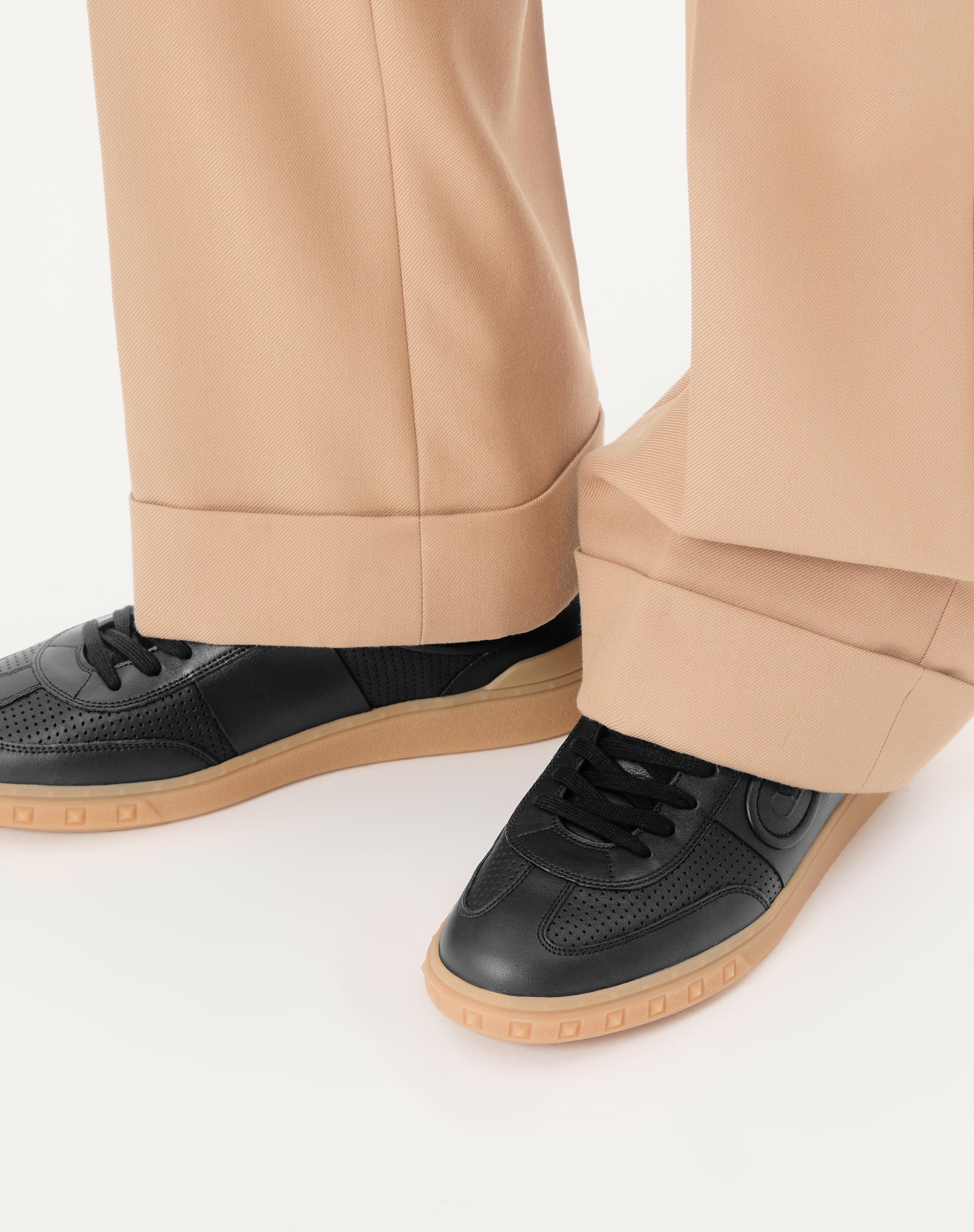 UPVILLAGE LOW-TOP SNEAKER IN PERFORATED NAPPA LEATHER - 2