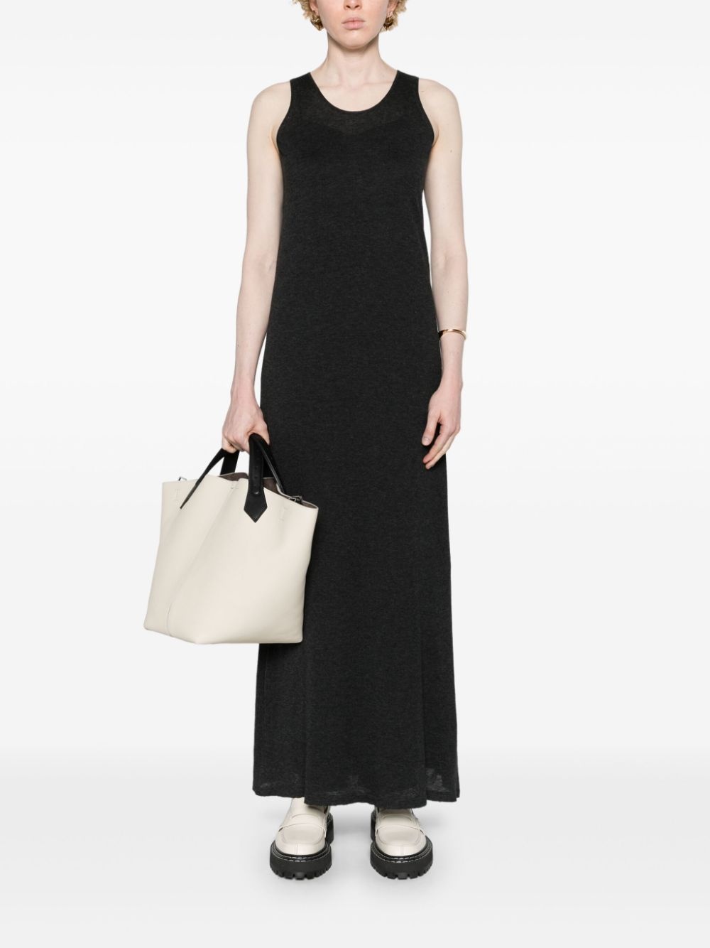 Farissa mÃ©lange maxi dress - 2