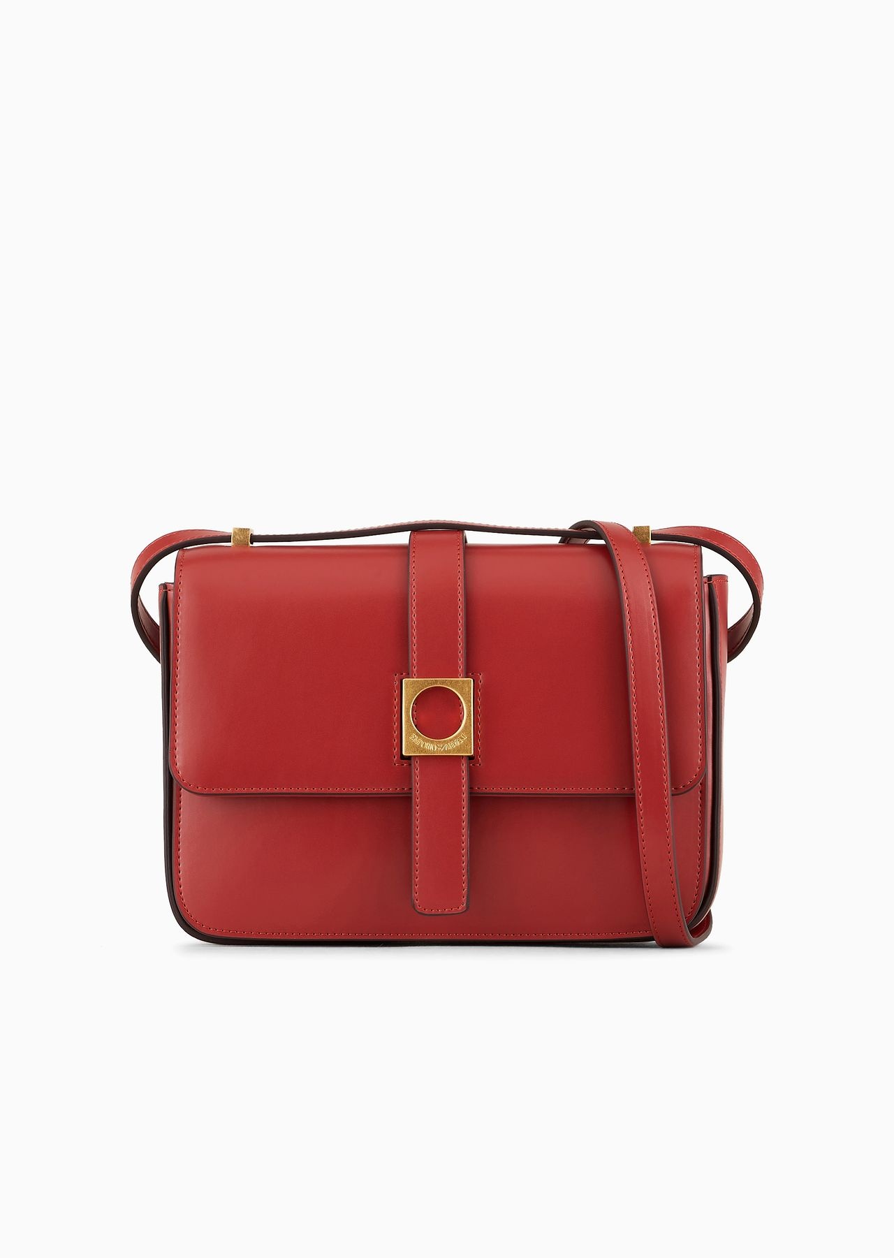 Leather shoulder bag - 1