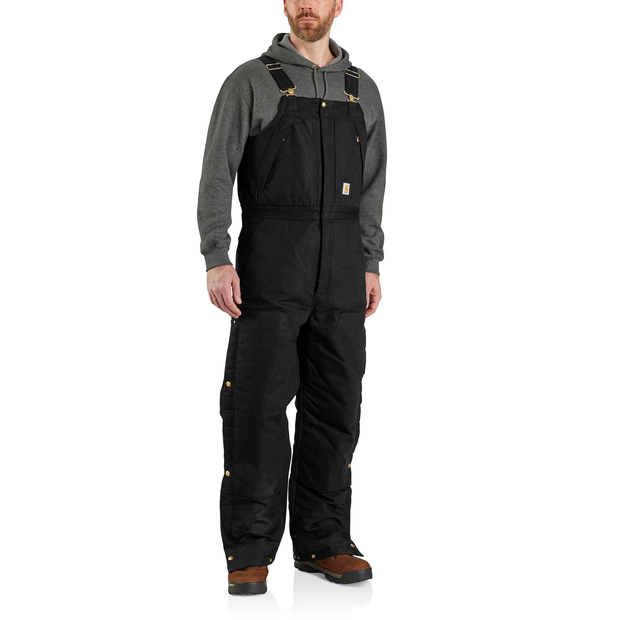 Loose Fit Firm Duck Insulated Biberall - 4 Extreme Warmth Rating - 1