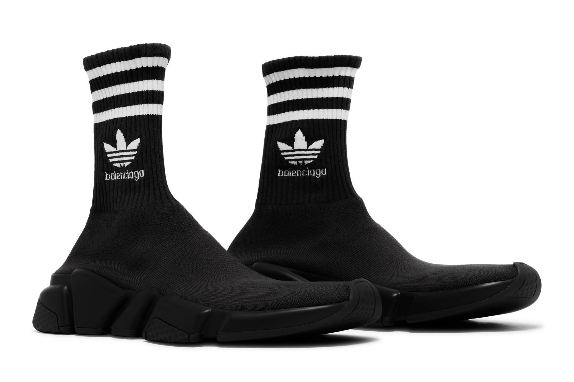 Adidas x Balenciaga Speed Sneaker 'Black' - 8