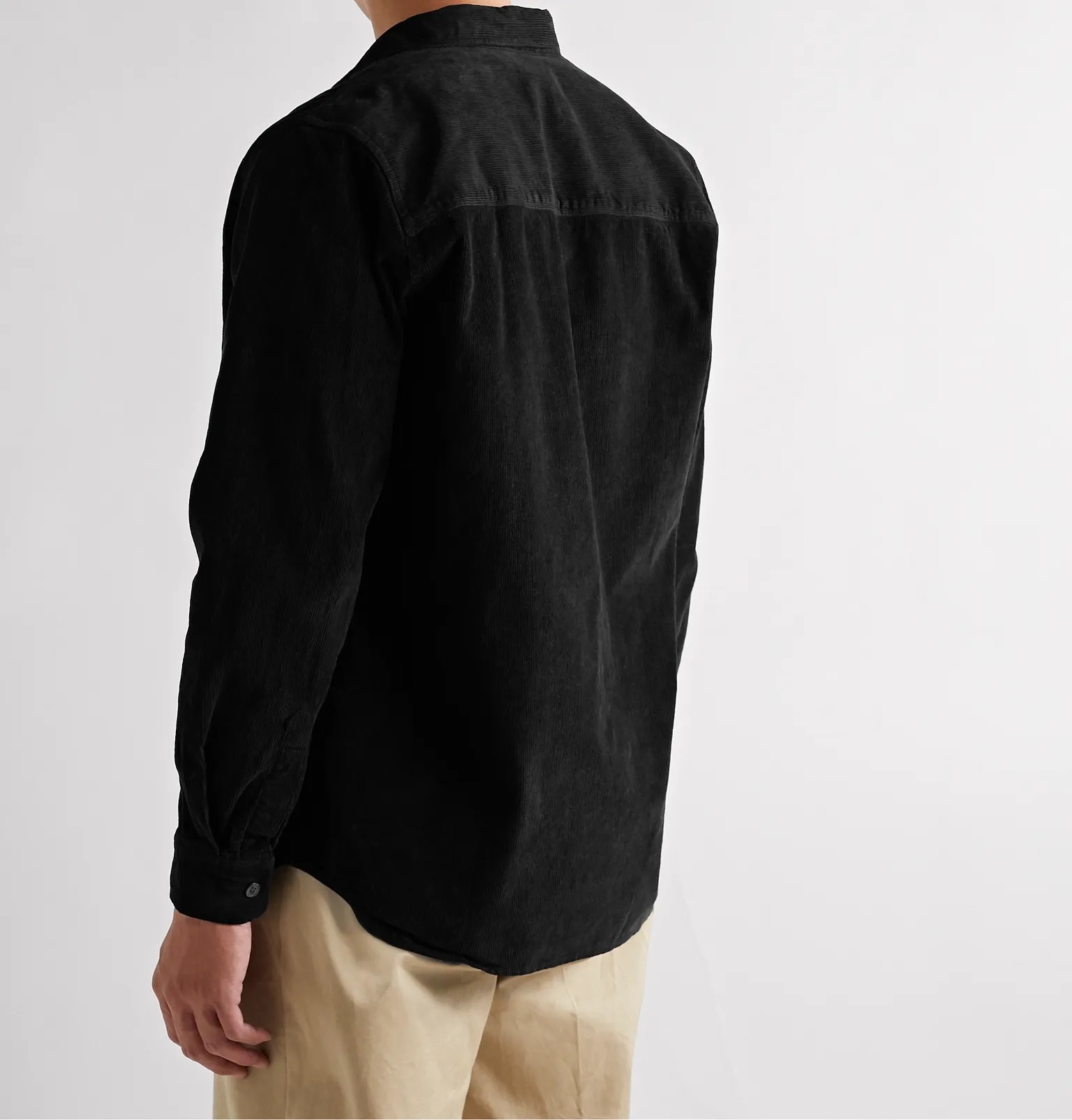 Aske Cotton-Corduroy Overshirt - 4