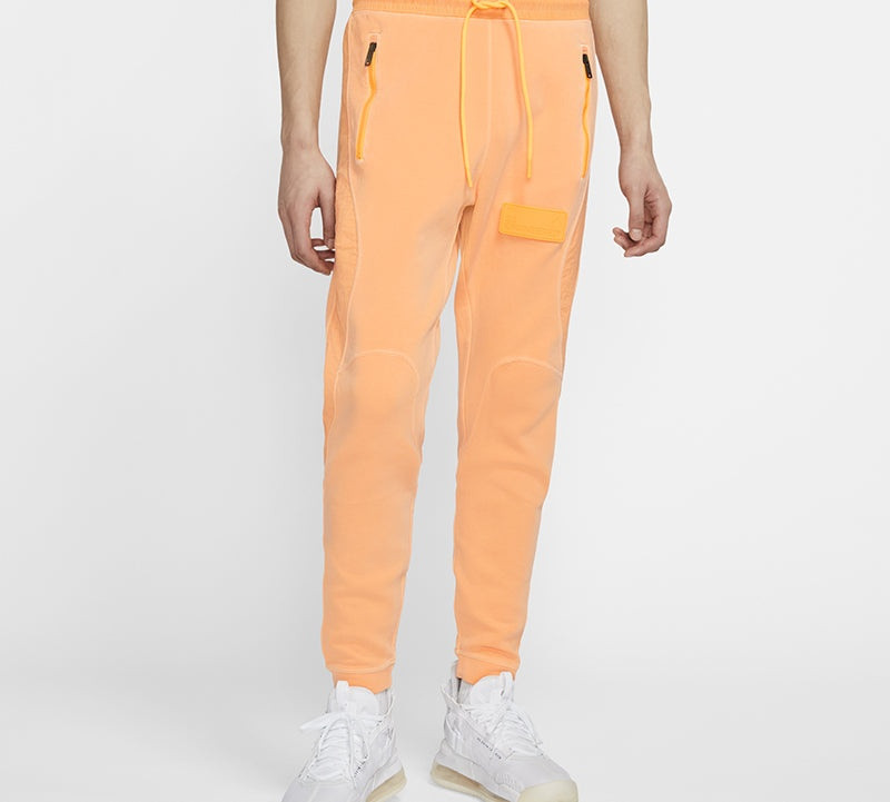 Jordan Air Jordan 23 Engineered Rubber Knit Sports Pants Orange CJ6000-810 outlook