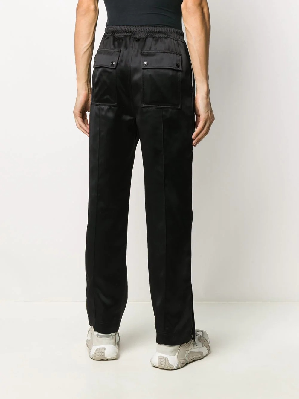 fluid tailored jogger pants - 4