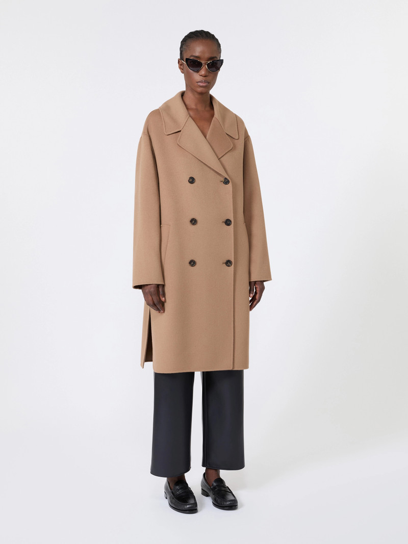 'S Max Mara AMATI Coated jersey cropped trousers - ULTRAMARINE outlook