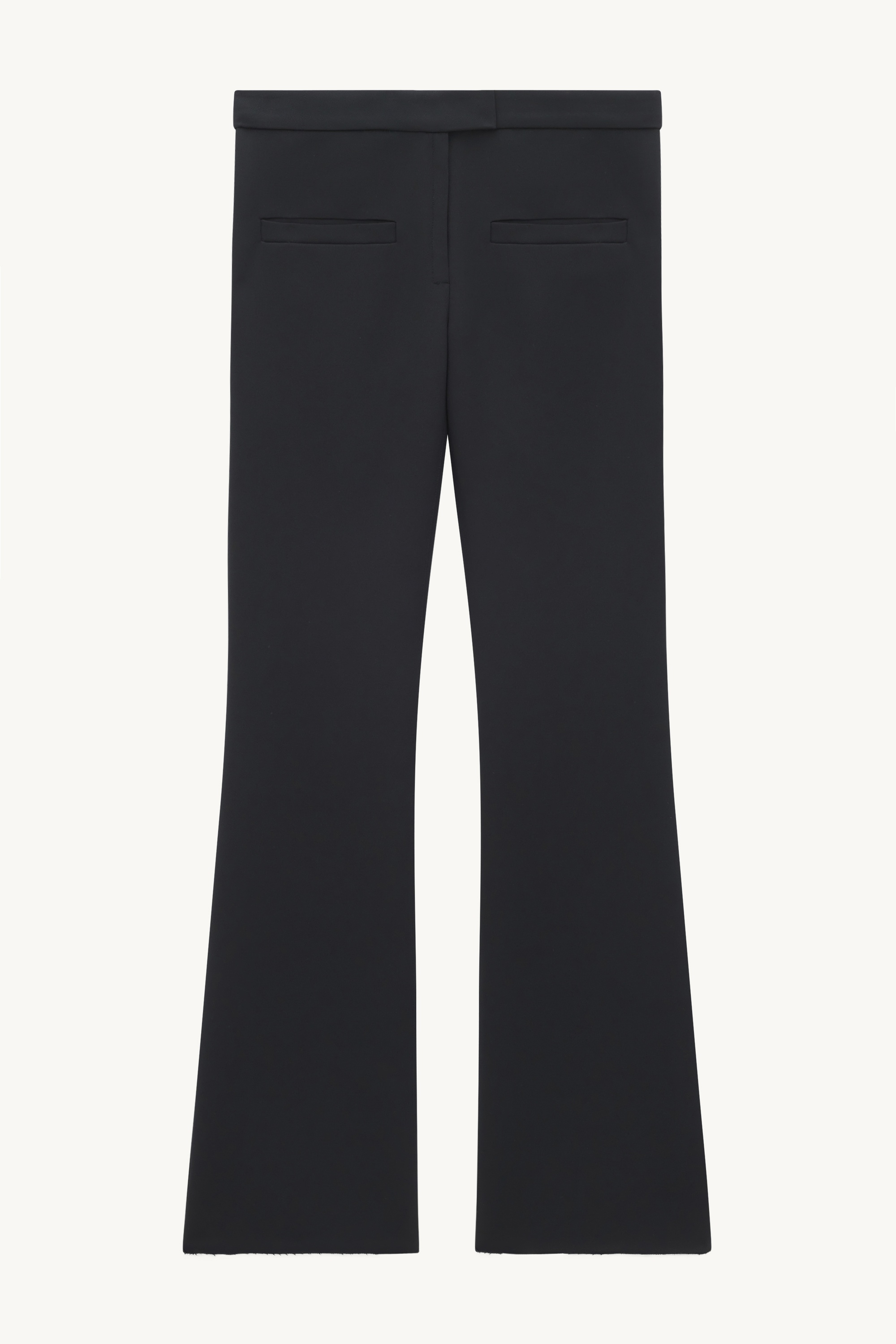 TWILL ZIPPED PANTS - 1