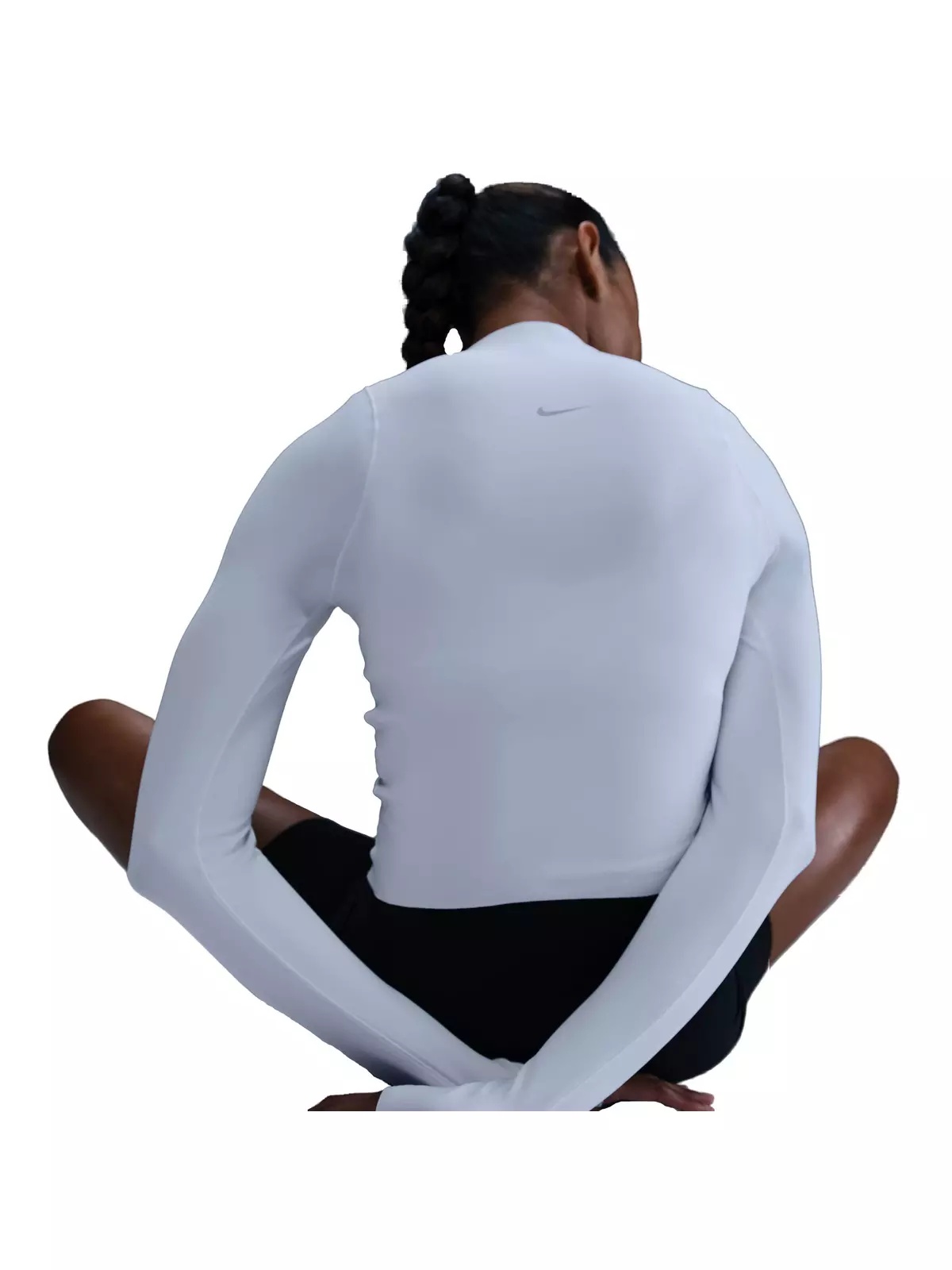 Women's Zenvy Dri-FIT Long-Sleeve Top - White - 2